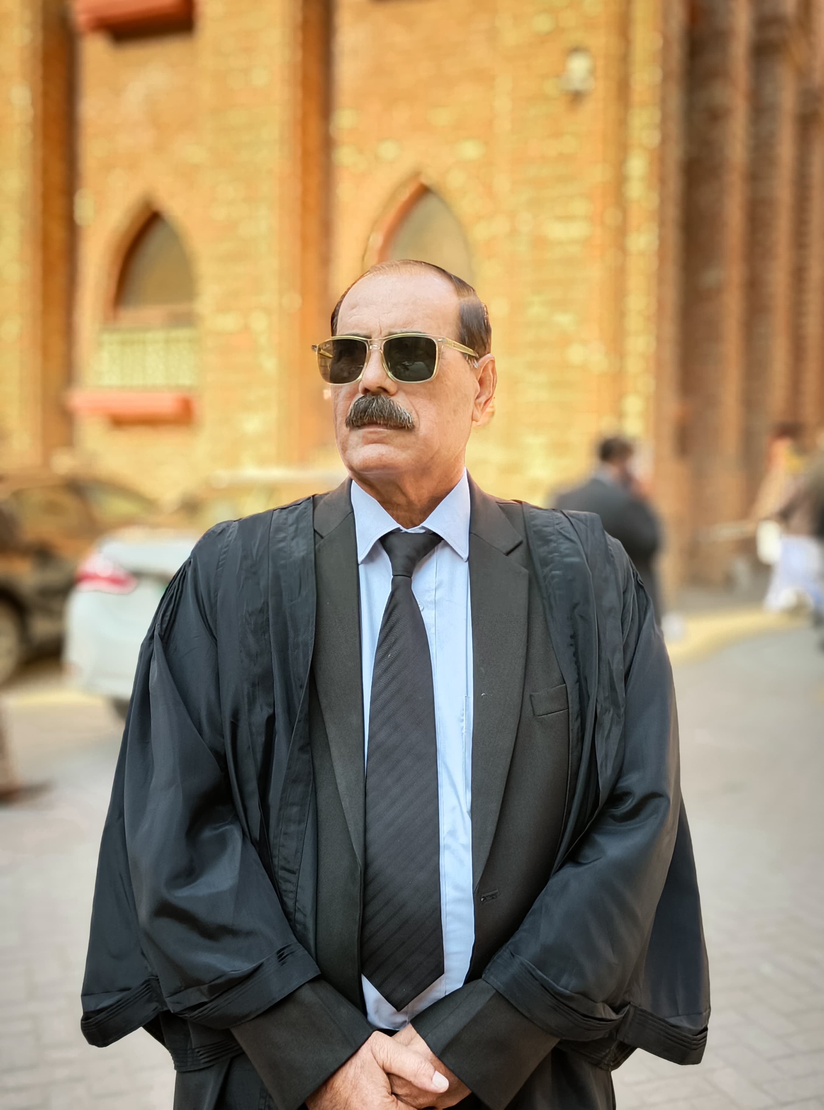 Professional lawyer portrait for Adv. Ch. Ghulam Asghar